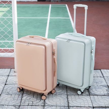 (3)B-shuo--trolley case ultra-light cabin case large capacity travel suitcase